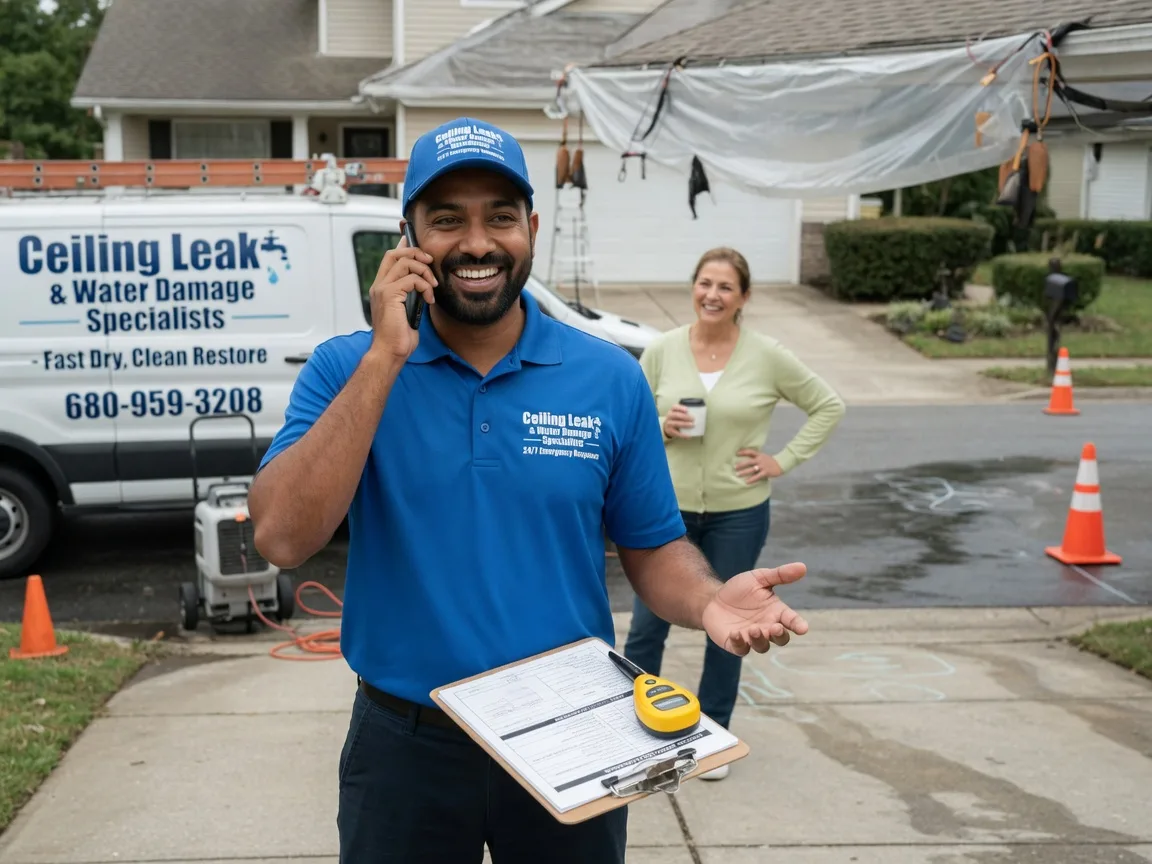 Ceiling Leak Cleanup Valley City, ND FAQs